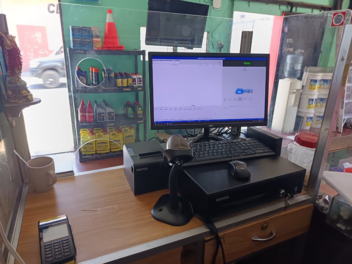 SystemUmbrella's tweet image. Queremos darles la bienbenida a nuestros amigos de Ferretia la Roca en el distrito de Santa Ana departamento de Santa Ana y agradecerles por confiar en nuestro sistema de punto de venta 𝙐𝙢𝙗𝙧𝙚𝙡𝙡𝙖𝙋𝙊𝙎.
Desearles todo el exito del mundo! felicidades!