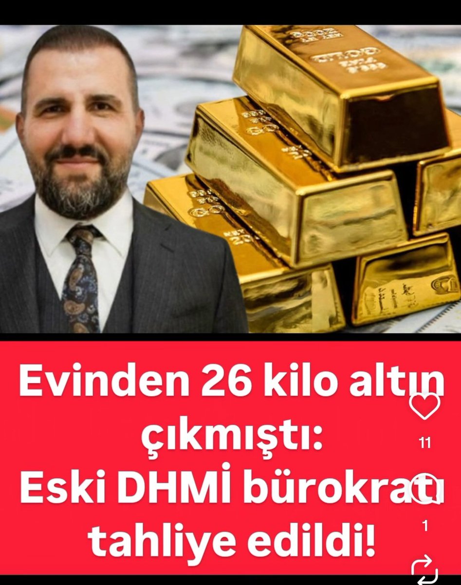 <a href="/abakingurlek/">Akın Gürlek</a> <a href="/RTErdogan/">Recep Tayyip Erdoğan</a> DHMI MEMUR OLUP - SERVETİNE SERVET KATAN- SERVETIN KAYNAGI ACIKLANAMAYAN HERIF TAHLIYENOLDU DEMEK ?? NEDEN AKPLI OLDUGU ICINMI ?? #AKPKARANLIGİNAHAYIR #GETİRSANDİGİALCEVABI #DÜŞÜNHALKINYAKASINDAN #BIKTIKSİZDEN #OSANDIKGELECEK #AKPGIDECEK