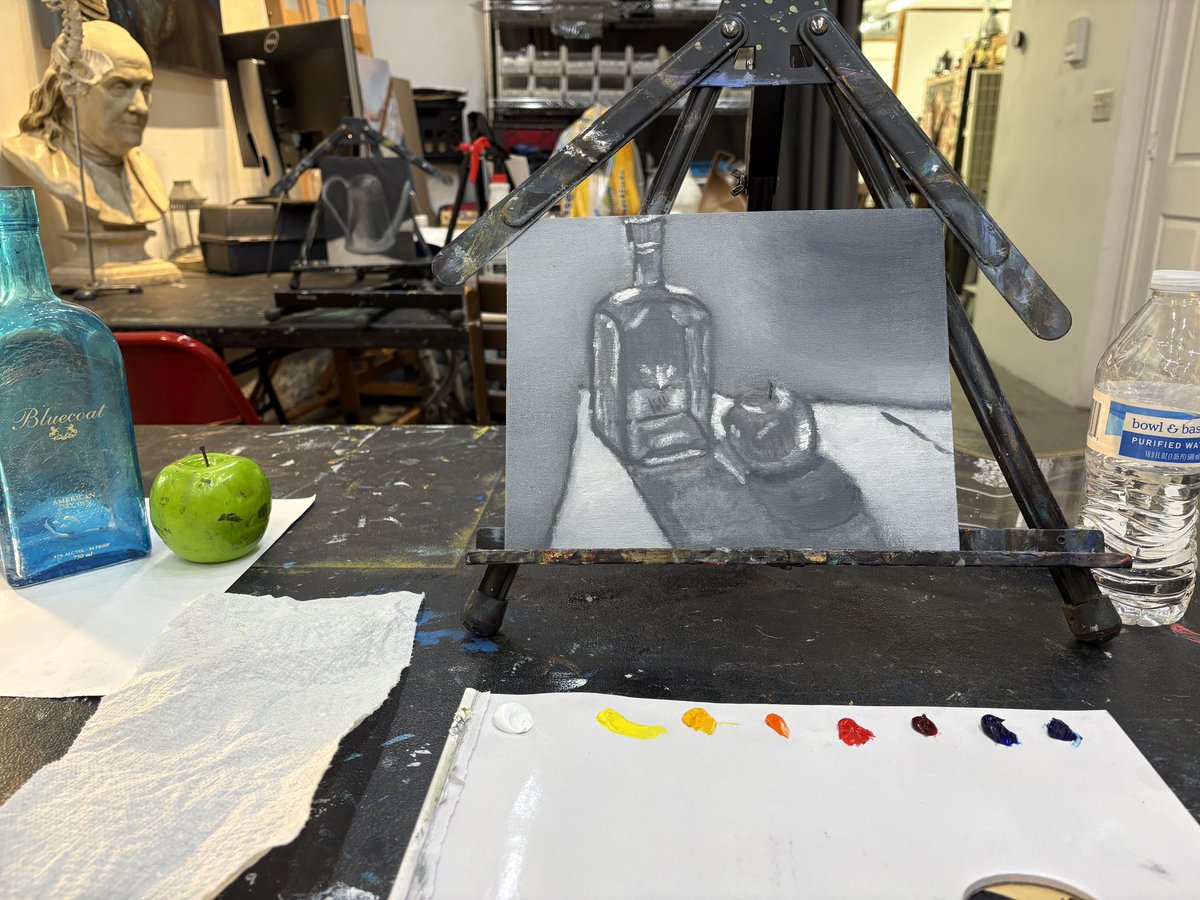 adamwade's tweet photo. Week 8 (final week) of Art Class @jcartschool! Can’t wait to take another class there! 🖼️ https://t.co/snDUwJqa5n