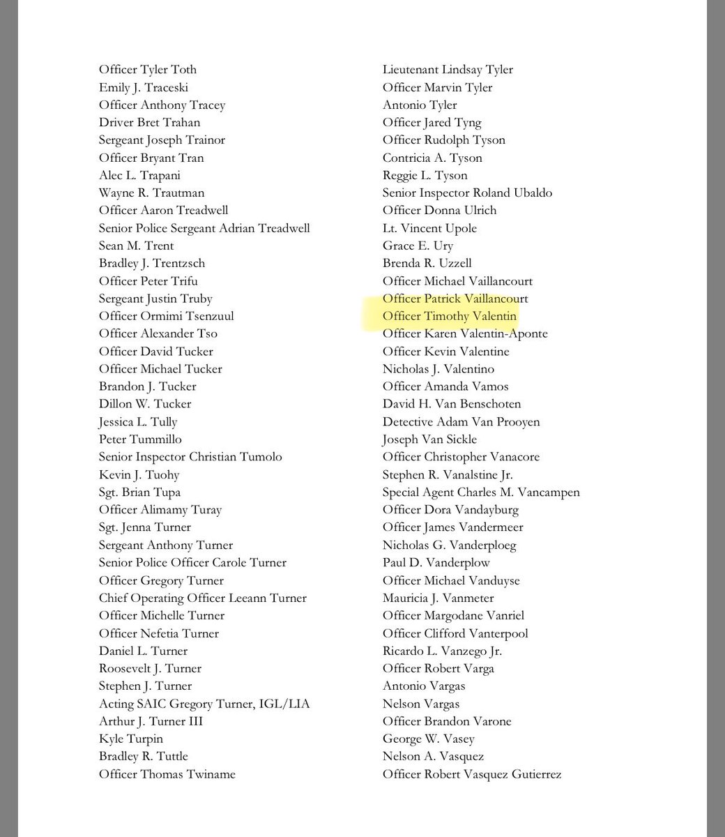 BREAKING: One of the Capitol Police Officers who was honored in the new January 6th plaque in the Capitol was just INDICTED on NINE felony charges including r*pe &amp; sodomy.

Timothy Valentin would allegedly meet women on dating apps, schedule dates, drug them, and s*xually assault