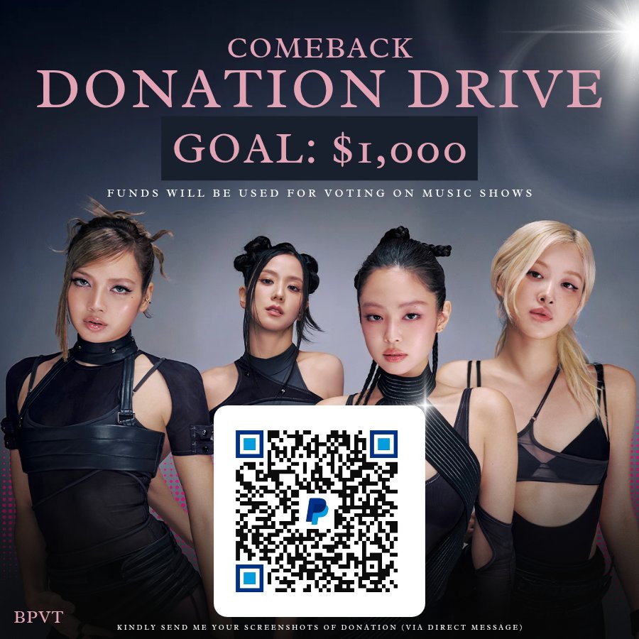 🚨 [EMERGENCY DRIVE]

We are accepting any amount for MCD PRE VOTE. Any amount is highly appreciated. We will accept until 5PM KST.

#BLACKPINK <a href="/BLACKPINK/">BLACKPINKOFFICIAL</a>