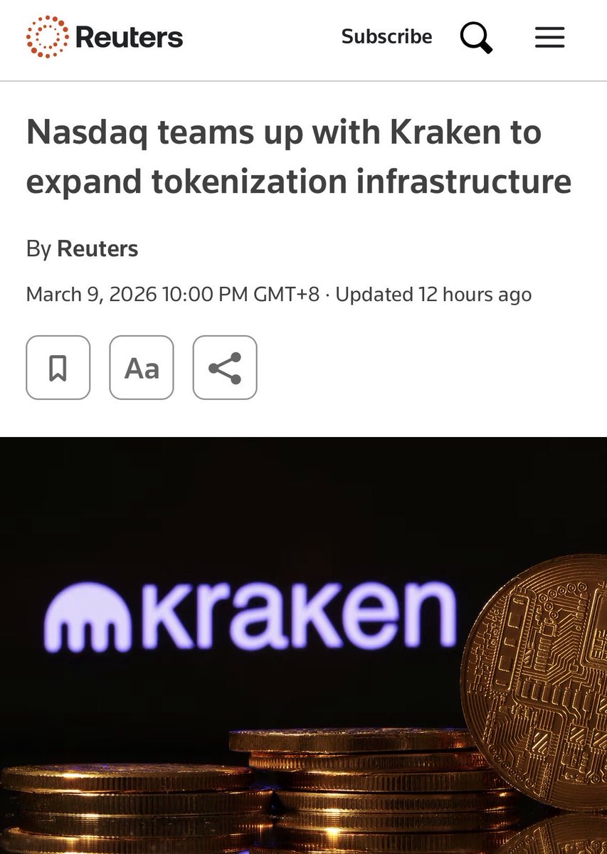 TradFi isn’t so traditional anymore. 

Made possible through xStocks’ <a href="/Nasdaq/">Nasdaq</a> gateway.