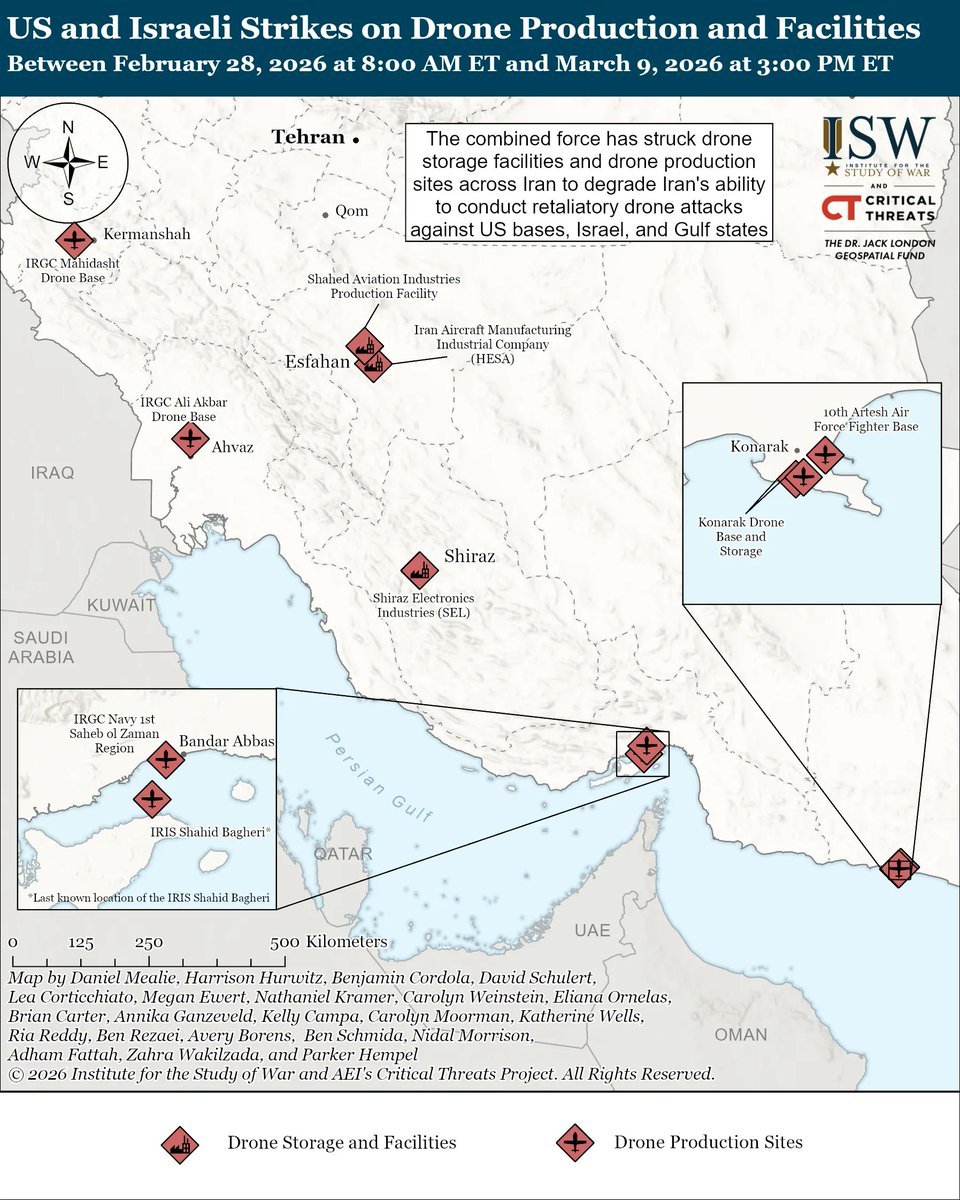 Institute for the Study of War tweet media