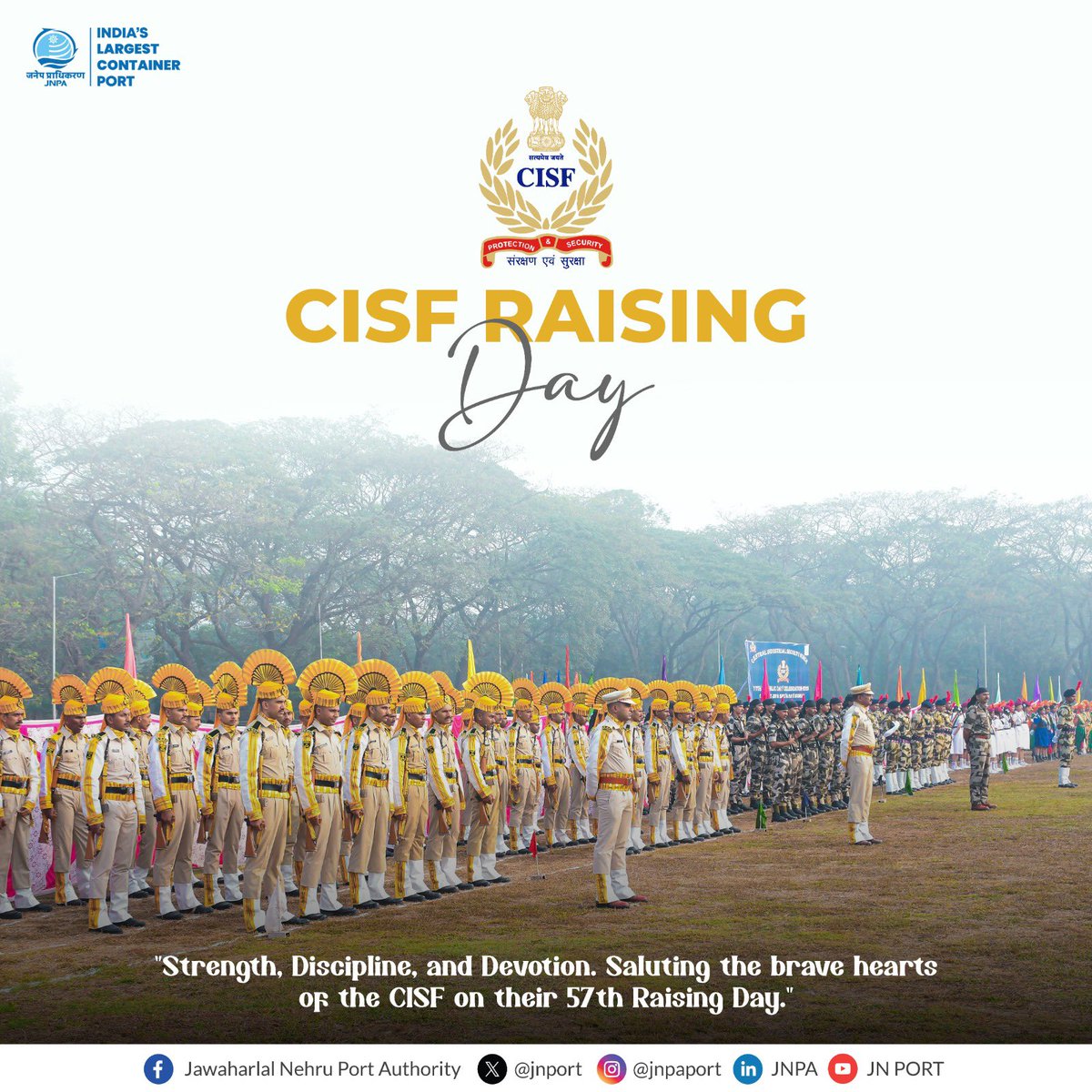 जवाहरलाल नेहरू पत्तन प्राधिकरण (JNPA) tweet media