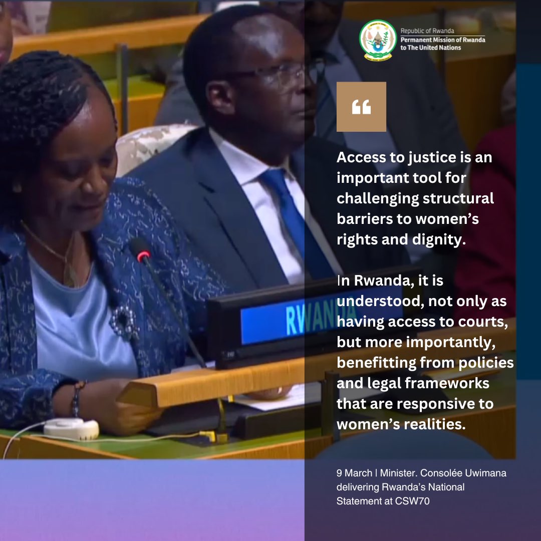 Permanent Mission of Rwanda to The United Nations tweet media