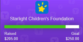 xPumpkn's tweet photo. I love my community so much!!
We have been raising money for
https://t.co/IUyNs4x8Ia.
Good job, Pumpkn Patch!!
#StreamForStarlight #StarlightChildrensFoundation https://t.co/x6jVbkcUg8