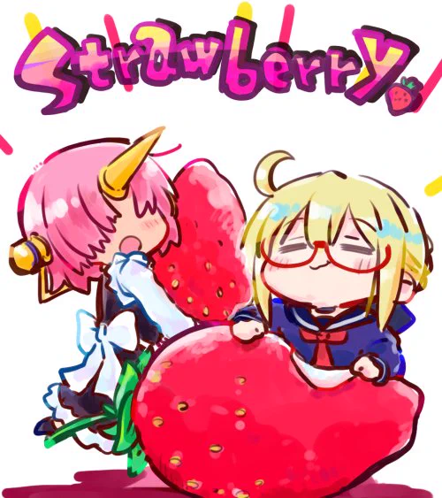 イチゴのおいしい季節になってきました #FGO