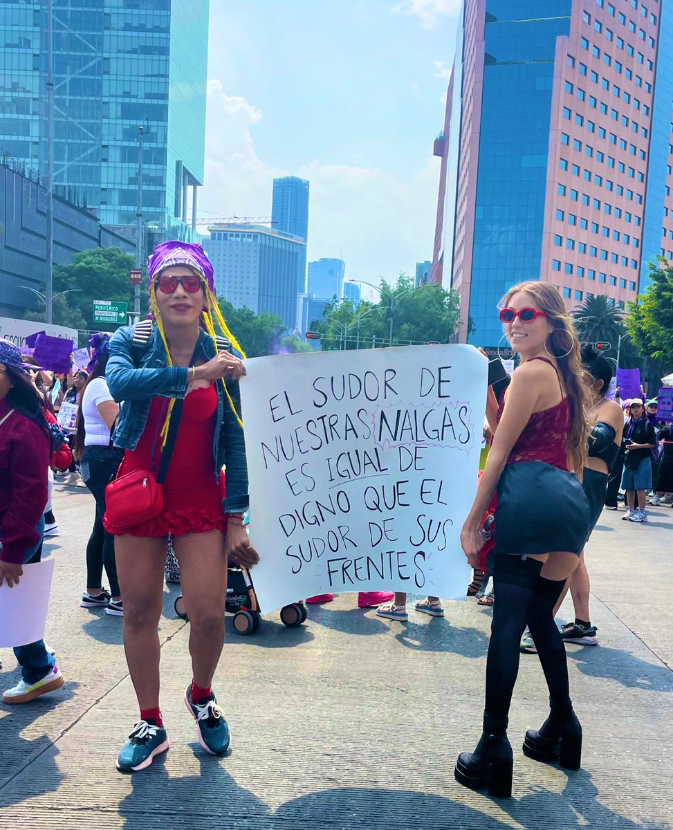 annaruve's tweet photo. Las trabajadoras s*xuales salimos a marchar el 8M 🔥👠💞

Respeto total al trabajo sexual ✨ https://t.co/OcUNoSAEAv