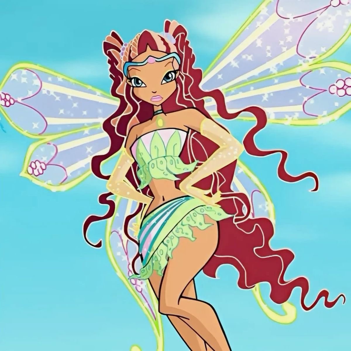 aisha’s green enchantix 💚🌊