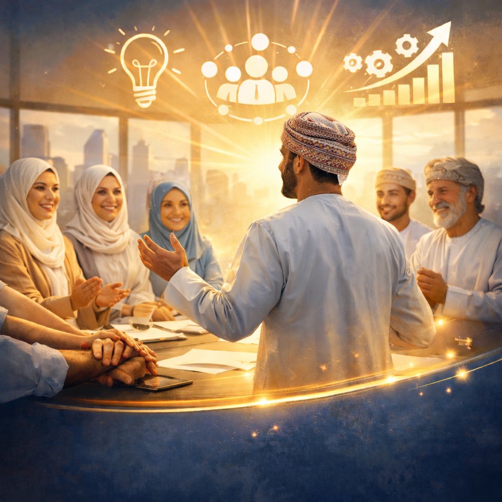 YaqoubSa's tweet photo. تحتاج المؤسسات اليوم إلى نمط مختلف من القيادة، قيادة ملهمة تكون قدوة قبل أن تكون صاحب سلطة، تقود بالتأثير لا بالأوامر، وتؤمن بأن الإنجاز الحقيقي يُصنع بروح الفريق لا بقرار الفرد.

القيادة التشاركية والجماعية هي التي تطلق طاقات الأفراد، وتبني الثقة، وتحول المؤسسة إلى بيئة يصنع فيها الجميع النجاح… فالقائد الحقيقي يصنع قادة ولا يكتفي بإدارة العمل✨