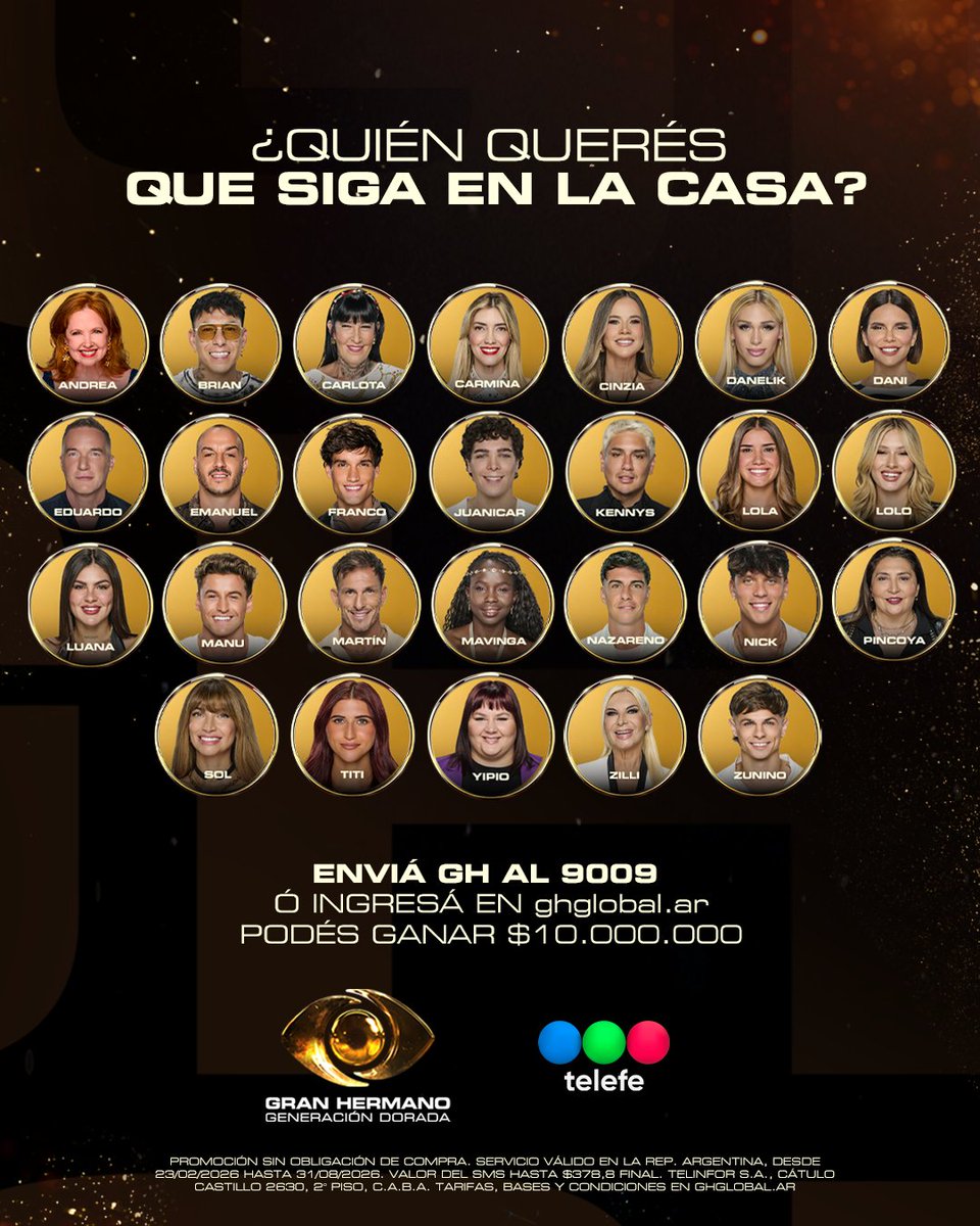 Gran Hermano tweet media