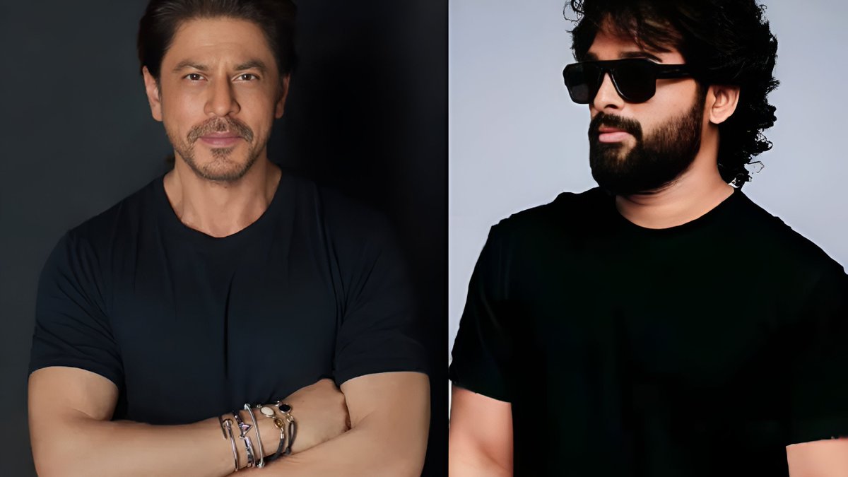 chitrambhalareI's tweet photo. #StrongBuzz :  Midnight madness incoming 🔥

#AA22 Title Glimpse arriving on Apr 7 – 11:59 PM.

Unveiled by #ShahRukhKhan with #AlluArjun, #DeepikaPadukone &amp; #Atlee joining virtually. https://t.co/D4kPrSWhAR
