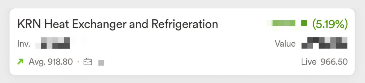 Solid 5+% in #KRN Heat exchanger in 24hrs♨️

Never gonna doubt my #algo