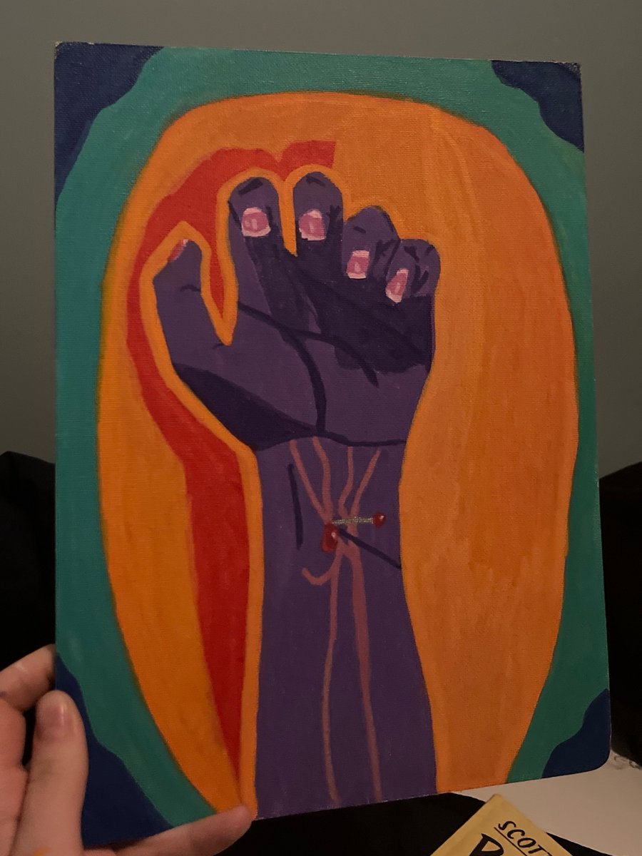 Thread of my sh related art? 
Put the first one in my school art book a few years ago idk what I was doing