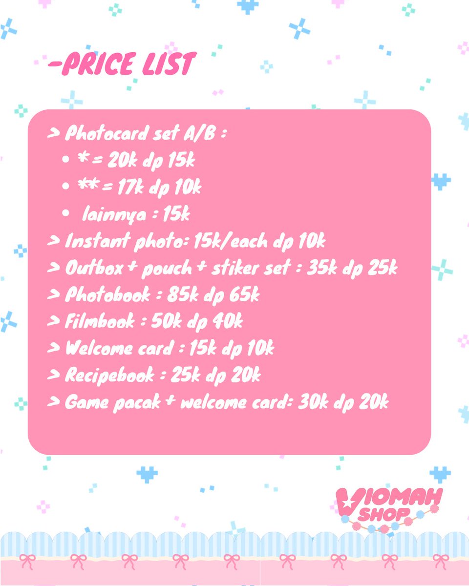 Viomah Shop || mt after dm tweet media