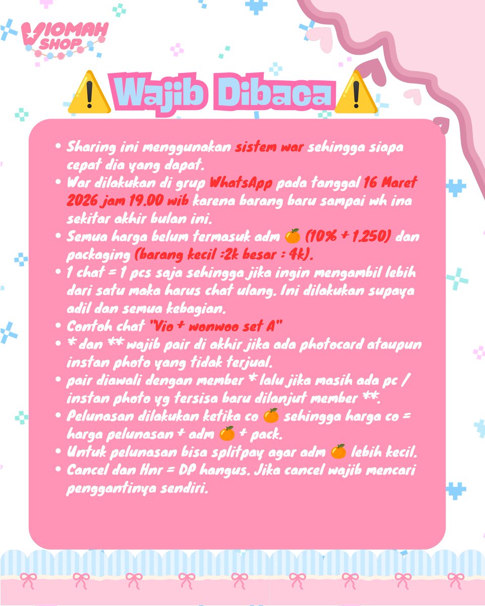 Viomah Shop || mt after dm tweet media