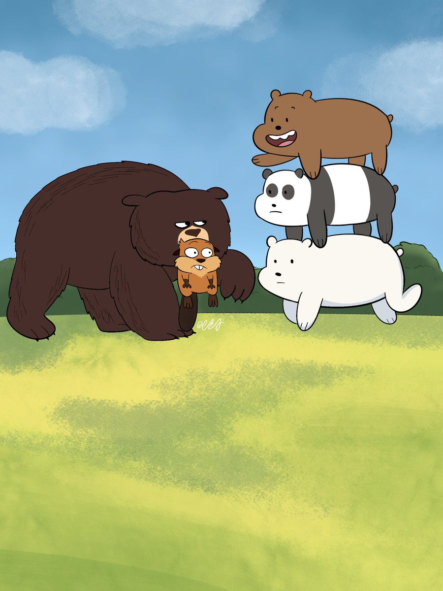Bear meets bears 🐻
#webarebears #hoppers #wbbfanart #pixarhoppers #pixar #cartoonnetwork #hoppersfanart #wbb