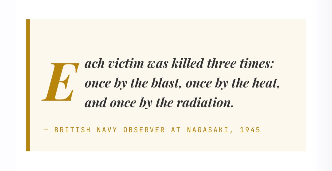 JKEdusphere's tweet photo. The bombs were the most destructive single acts ever committed against civilian populations in the history of warfare. Read Full Article 🔽
#Japan #WW2 #Hiroshima #Atombomb
#Nagasaki #JKEdusphere
https://t.co/Gs1mSHQqCO https://t.co/kUbdeSMqkw