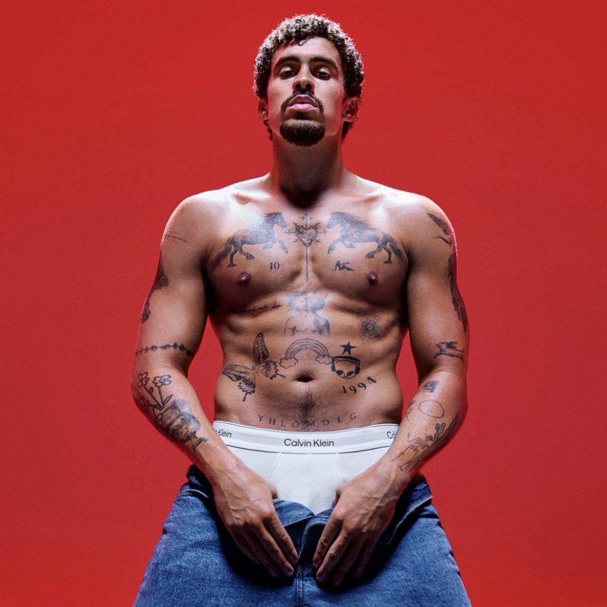 PopCrave's tweet photo. Happy 32nd birthday to the iconic Bad Bunny. https://t.co/nXcA2kF1dq