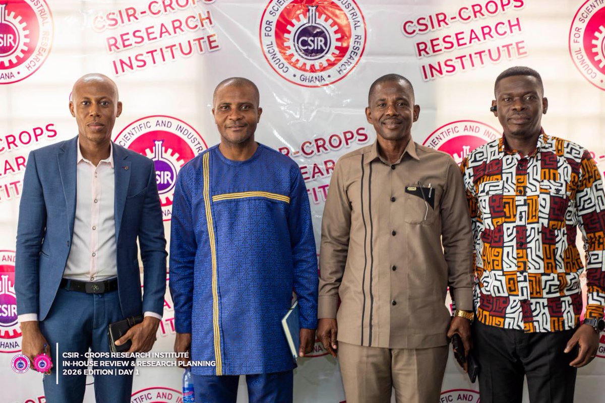 CSIR-Crops Research Institute tweet media