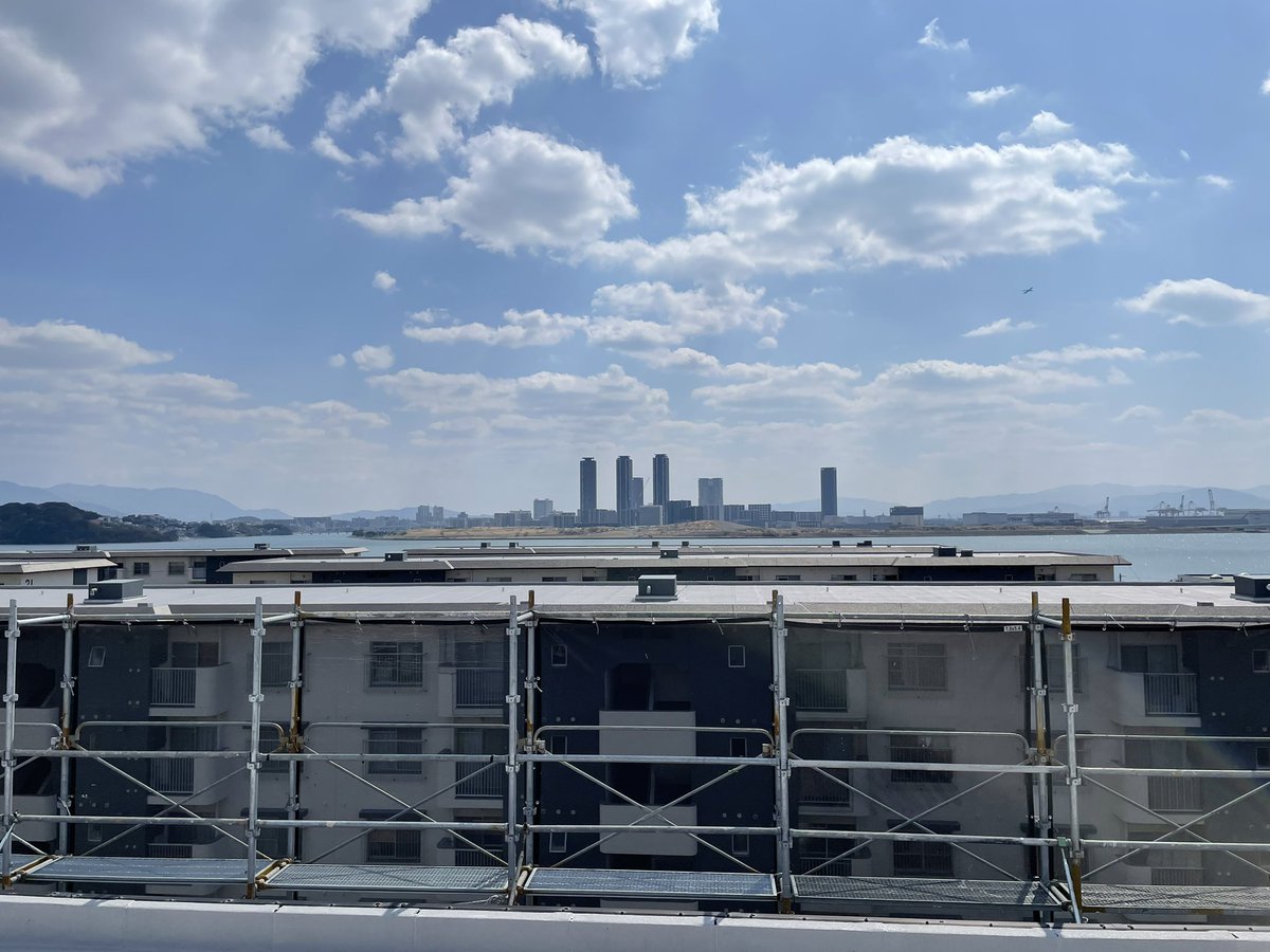 hamaguchi0330's tweet photo. Ad archグループで、CM撮影
最高の天気（リスケ4日目だけど） https://t.co/btAuXXcDY6
