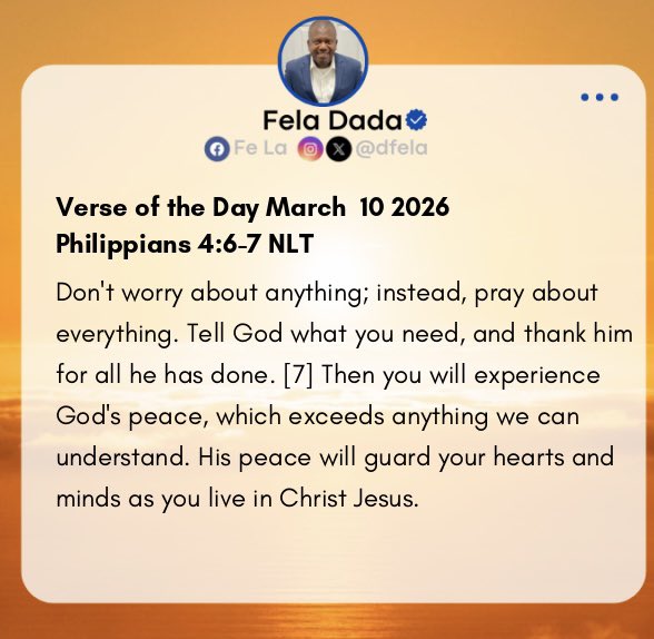 Don't worry about anything; instead, pray about everything. Tell God what you need, and thank him for all he has done. [7] Then you will experience God's peace, which exceeds anything we can understand. His peace will guard your hearts and minds as …...~ Philippians 4:6-7 NLT