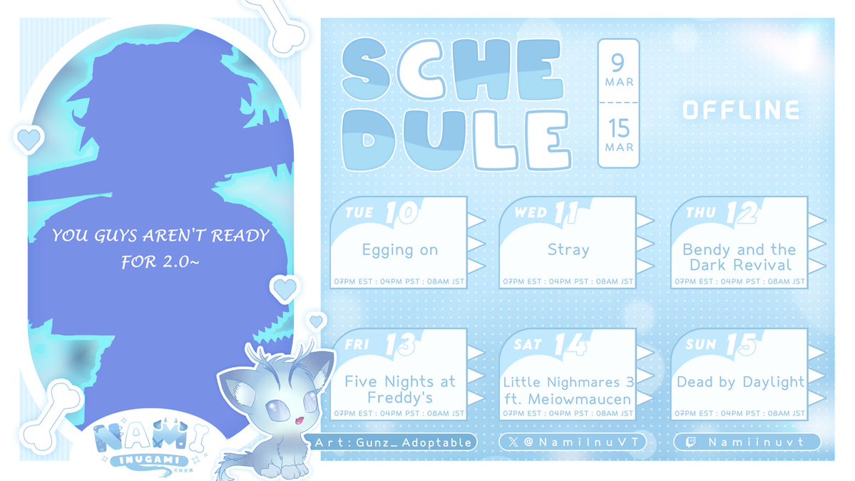 Nami 👻🐾✦2.0 in the works!✦ tweet media