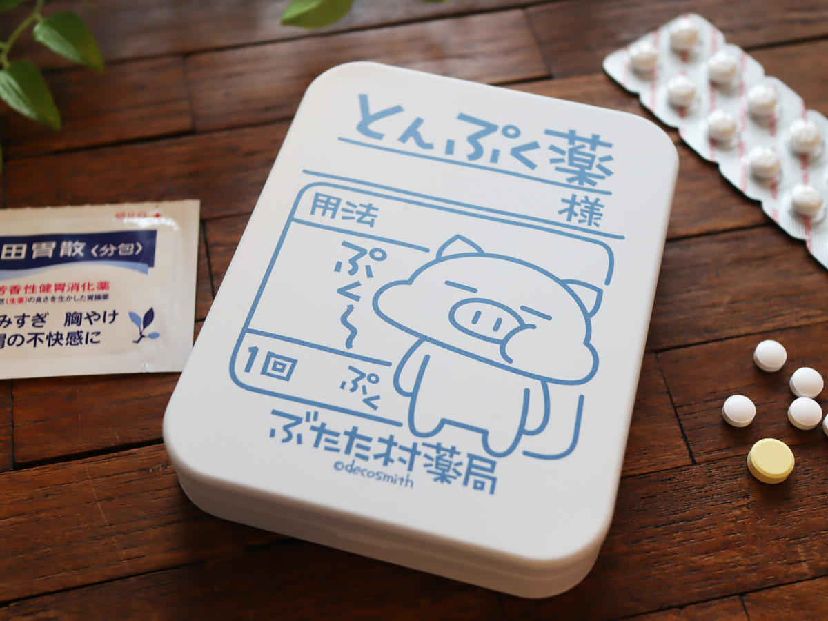 SUZURIでとんぷく缶の大きいのと、マグカップの販売をはじめました