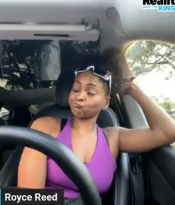 ReadAndShade's tweet photo. Royce Reeds facial expressions when @thecarlosking_ stated fans were saying she should have empathy and compassion for this woman!
Royce: where was that for me? I know Iβm suppose to be the bigger person but like is said in my video Iβm 5β2β. πππ #ReignDrops https://t.co/UVFllhHPcv