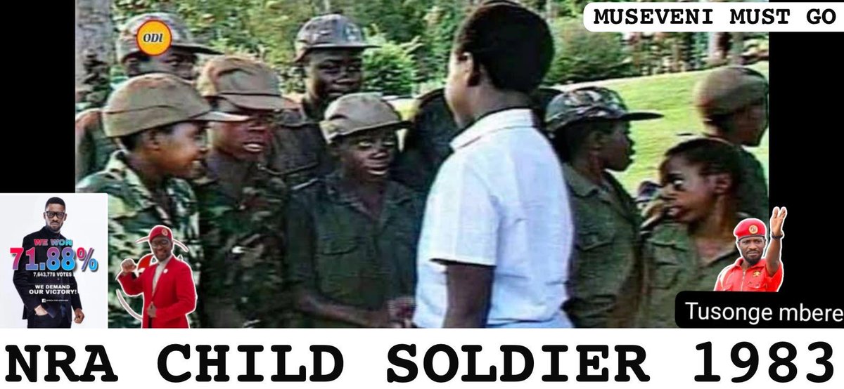 USA! NRA CHILD SOLDIERS IN UGANDA THE YEAR WAS 1983 KIDNAPPED BY MUSEVENI IN TO GUERRILLA WAR UGANDANS PLEASE WAKE UP UGANDA IS BLEEDING GENOCIDE IN UGANDA MUSEVENI MUST GO BY ALL MEANS POSSIBLE LEGALLY IMF WORLD BANK STOP FUNDING GENOCIDE IN UGANDA CHINA STOP FUNDING GENOCIDE IN