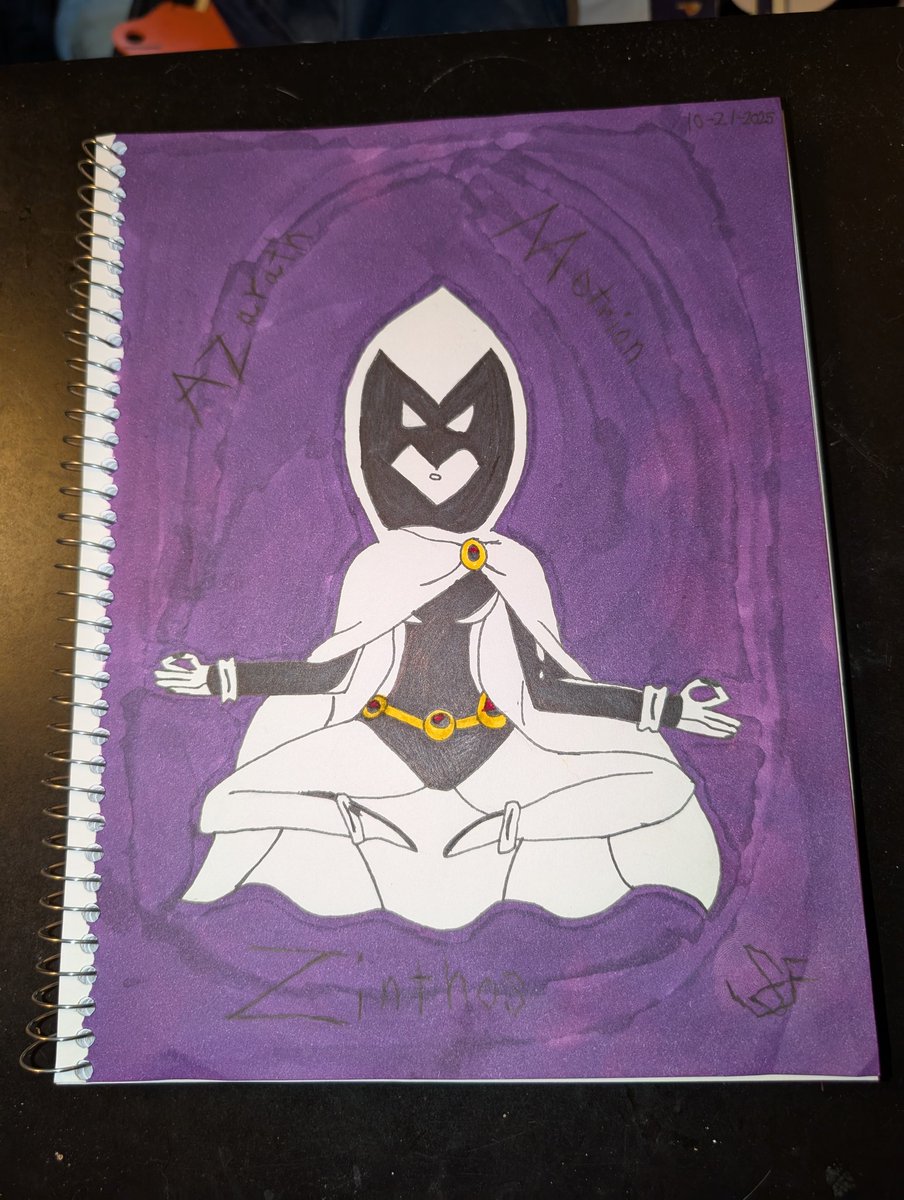 soulfirerwby's tweet photo. Drew 1 of my favorite teen titans members! Raven!
Finish, white cloak version, line art, sketch!
#art #fyp #artist #traditionalart #traditionalartist #fanart #dc #teentitans #raven #dcfanart #dcteentitans #teentitansfanart #ravenfanart #dcraven https://t.co/fuoibHzY5D