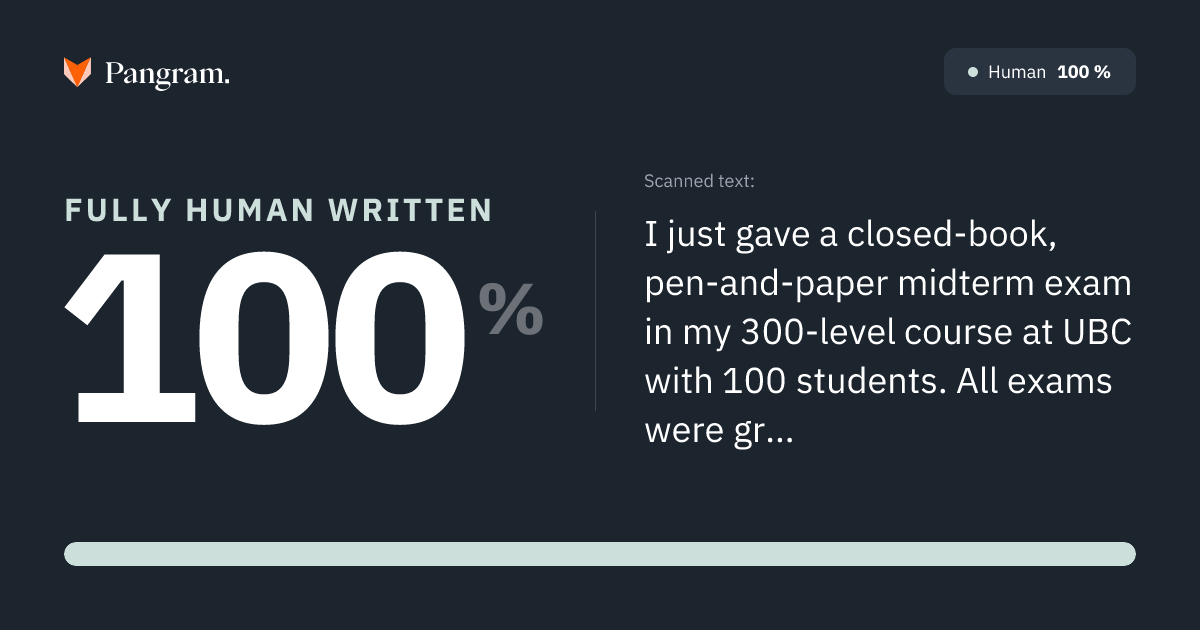 Pangram Labs tweet media