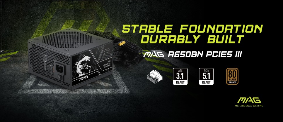 FONDASI PC KUAT, MAIN GAME MAKIN TENANG! 🔥

Halo Sobat Komedia! Udah rakit PC gaming cakep-cakep, masa PSU-nya kaleng-kaleng? 😱 Mending cari aman dan sikat MSI MAG A650BN PCIE5 III ini aja!.