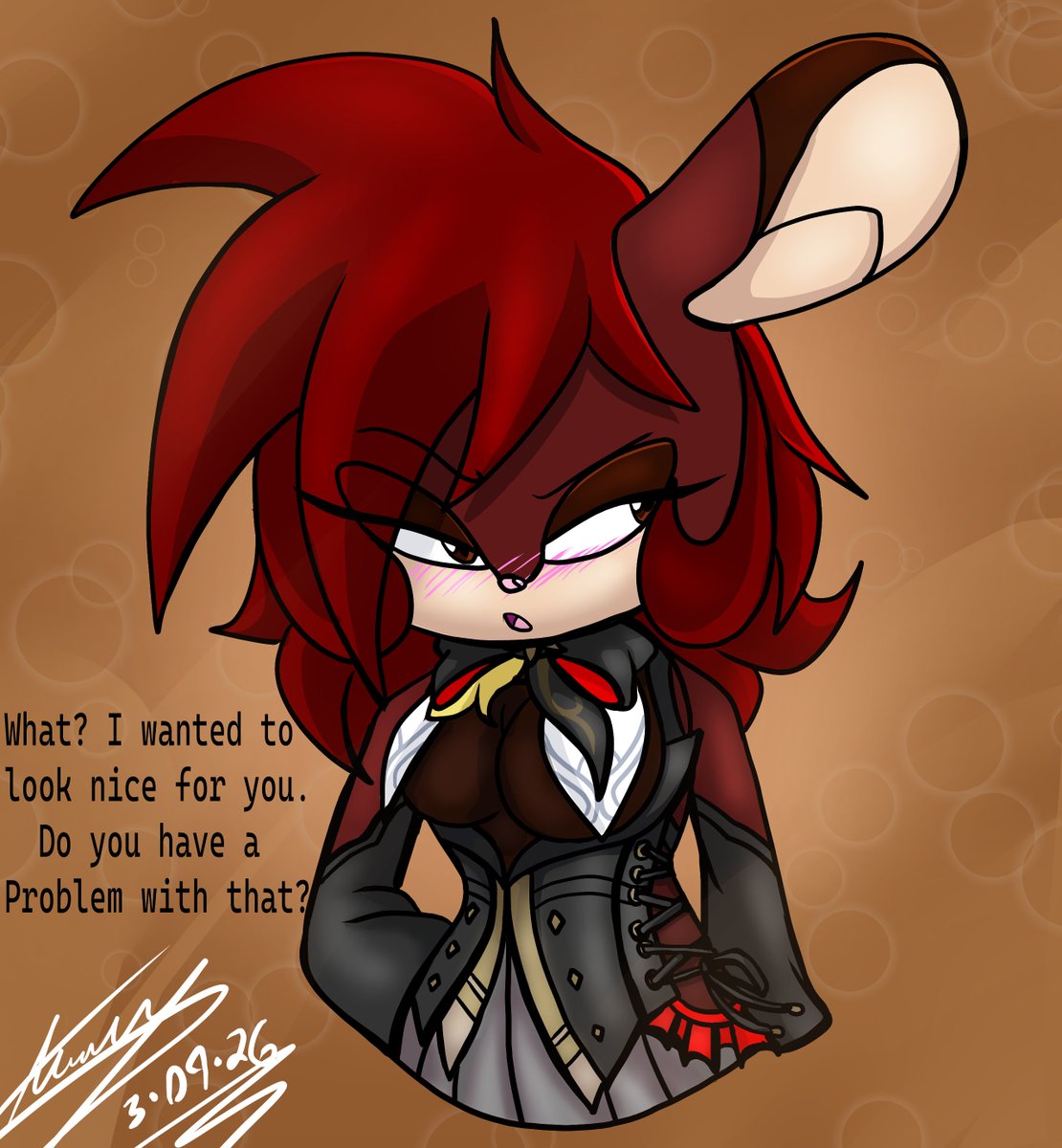 The chinchilla went out her way to look cute, compliment her right now >:c