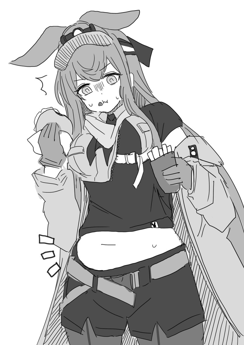 お腹が出てきたレイ(再掲)