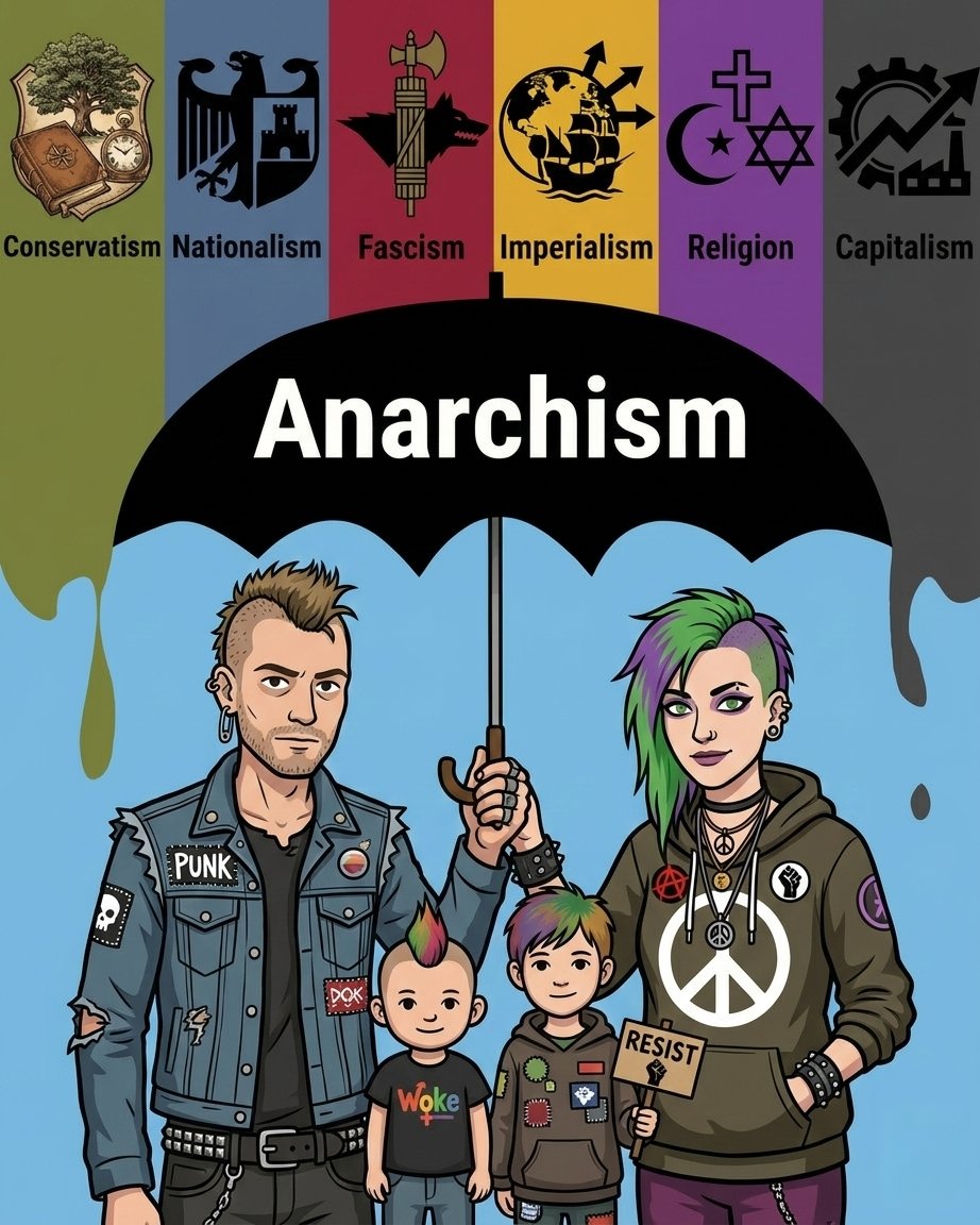 AnarchSoul's tweet photo. Anarchism protects you from reactionary nonsense. https://t.co/3yCteIn1qA