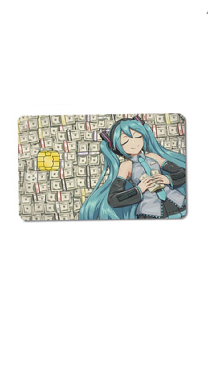 Shiriani24's tweet photo. I just received Miku Moniez Credit Card Sticker by Otaku Bouquets from Anigma720 via Throne. Thank you! https://t.co/Ug6ISBx3Ti #Wishlist #Throne https://t.co/gfgemNTiwf