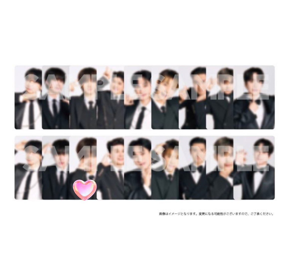 SUPERJUNIOR トレカ　交換

譲　画像1枚目

求　画像2枚目 🩷イェソン

イェソン↔︎イェソン　
郵送での交換を希望しています。条件の合う方がいらっしゃいましたら是非よろしくお願いいたします。