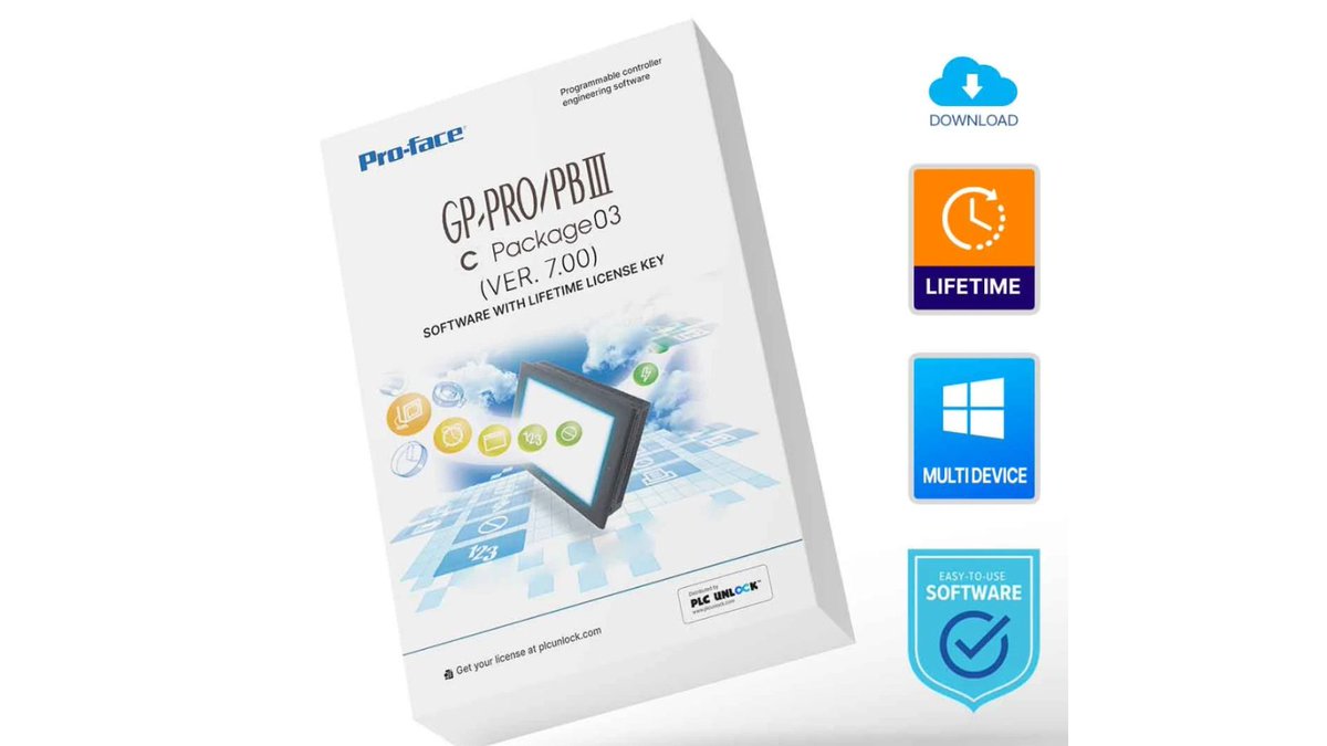 plcexpertllc's tweet image. ⚙️ Pro-face GP-PRO/PBIII C-Package03 Ver.7.00

Professional HMI software from Pro-face.

✔️ Lifetime License
⬇️ Instant Download
💻 Windows Compatible
#proface #hmi #plcsoftware #industrialautomation