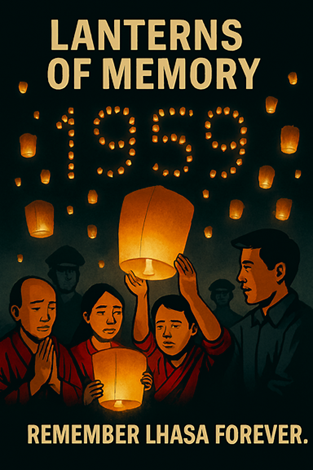 For every monastery razed, a new Tibetan voice rises online. Culture survives through resistance. #LhasaMassacre #StandWithTibet #TibetanUprising