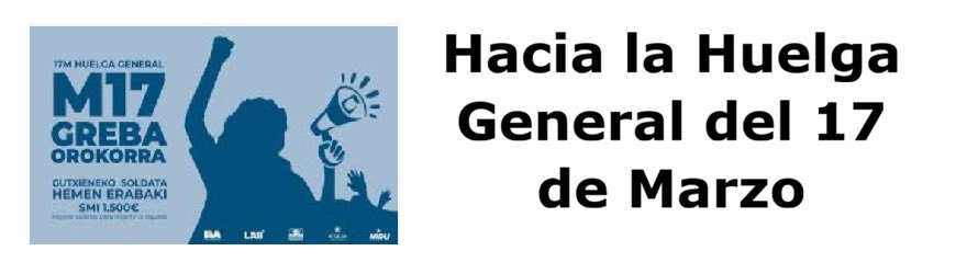 Se ha publicado en la Web de Sasoia una Nueva entrada: Hacia la Huelga General del 17 de Marzo: sasoia.eus/index.php?view…