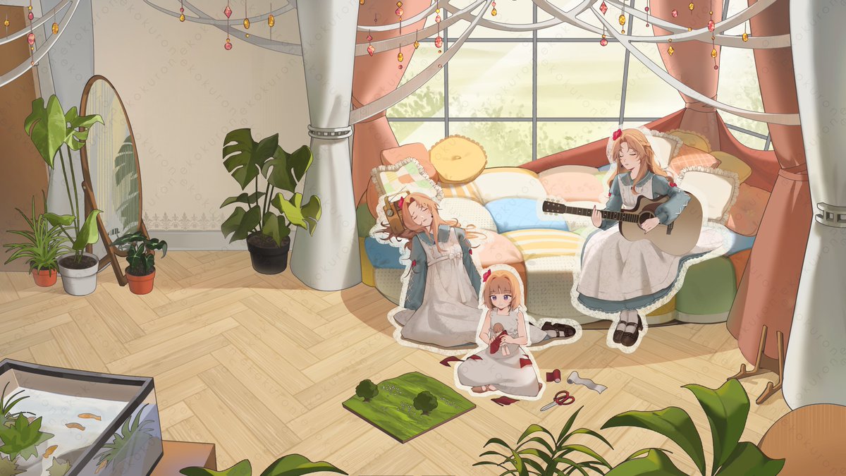Ekokuron's tweet photo. Had the pleasure of working on Alohaii's Safe Room MV for the most recent album, Patchwork! 🌺

Nalu's Bedroom

( 1/3 ) https://t.co/R7QC0k9QU2