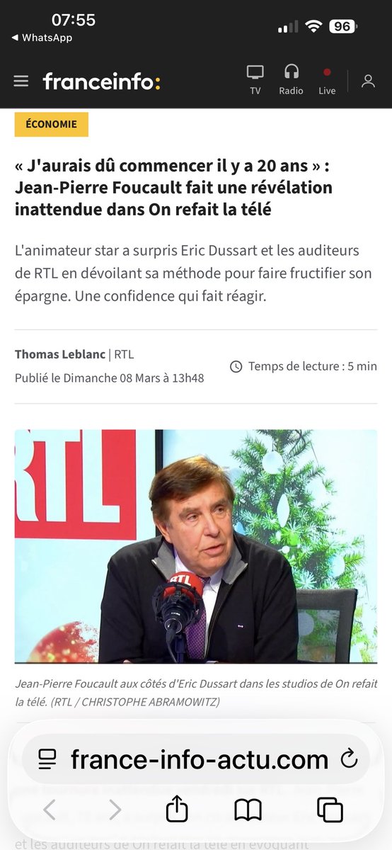 Jean-Pierre Foucault tweet media