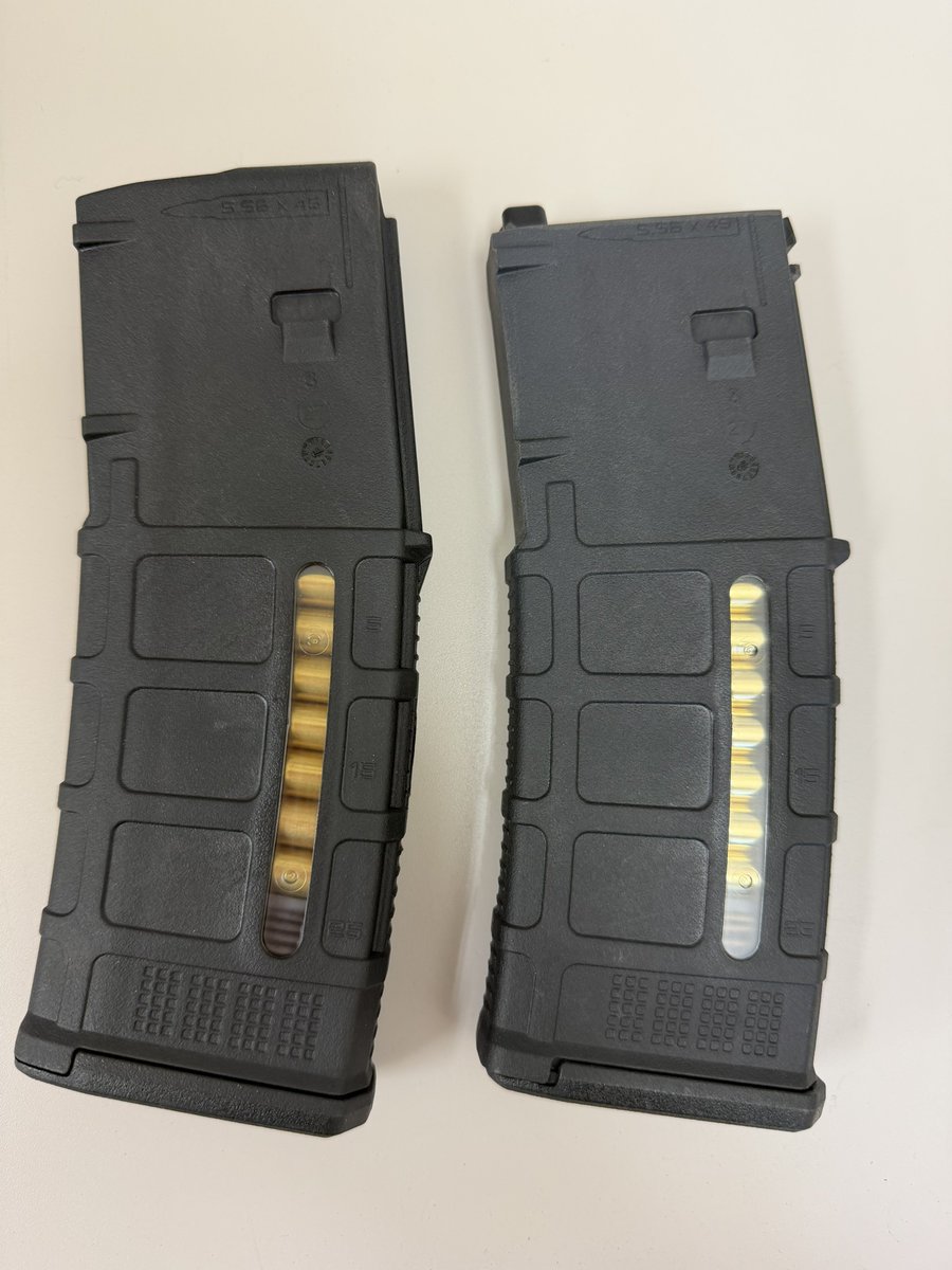 unagi_inu1016's tweet image. DAS用　実PMAG窓付き
実弾30発装填時を再現してみました。

ちなみにBB弾も30発です。

これ？需要ありますか？

販売するとしたら
31,790円（送料別）

#gbls
#gdr15
#DASM4