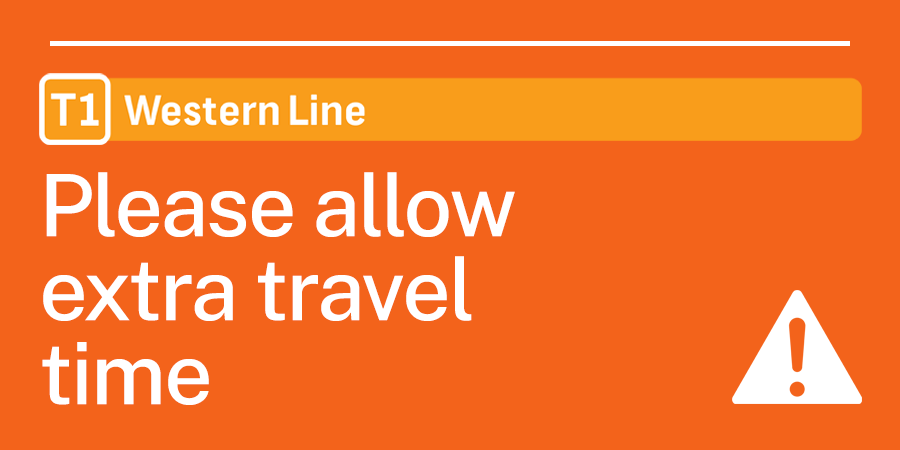 T1SydneyTrains's tweet image. #WesternLine Allow extra travel time from the City due to an operational issue at Hornsby earlier and a person causing a disturbance at St Leonards earlier.

Stops may change.

For service updates, please check transport apps, information screens and listen to announcements.