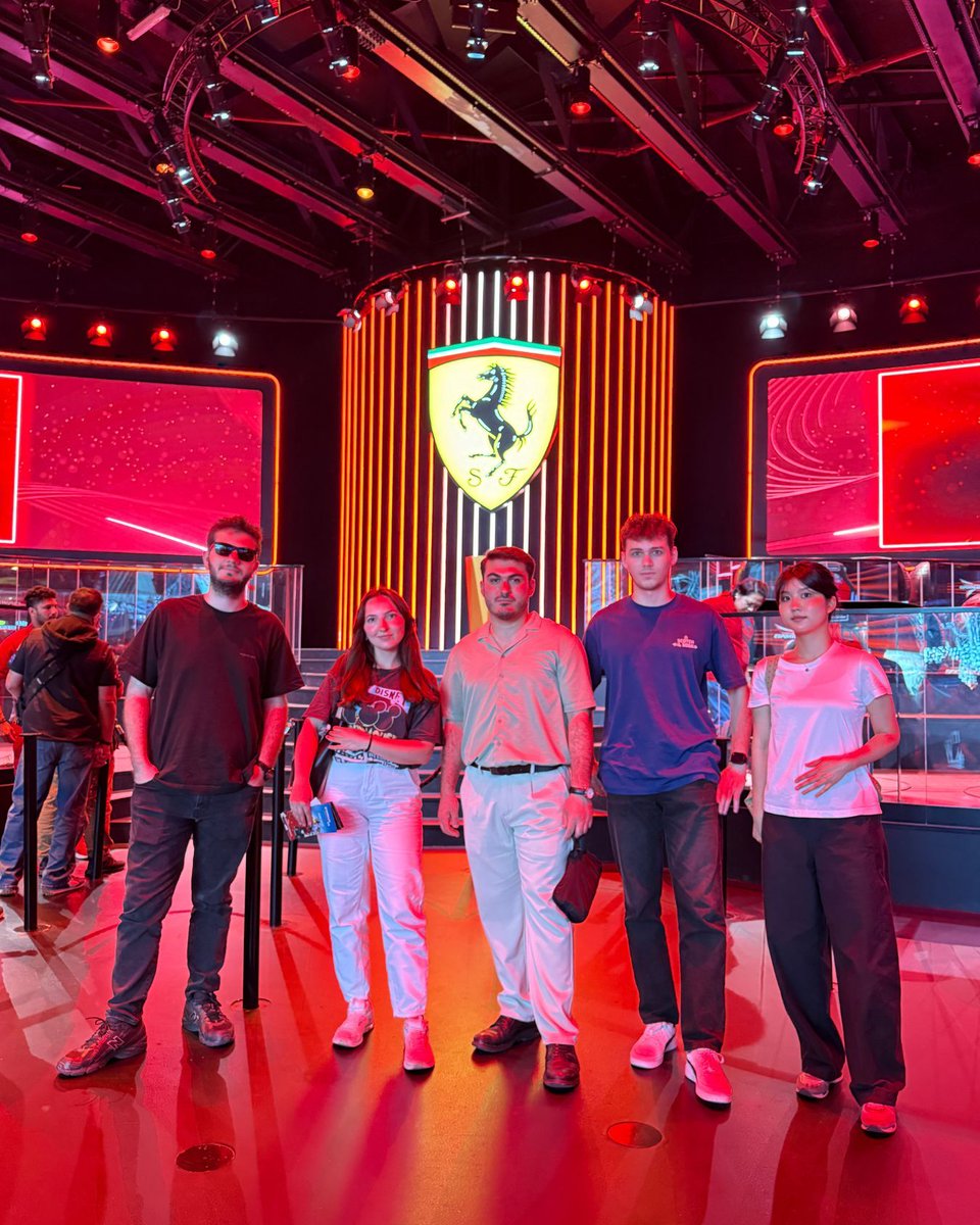 es_world_'s tweet photo. Who is ready for speed, smiles and big adventure? 🏎️ 
Ferrari World gave our students the perfect mix of thrill, fun and amazing moments together outside the classroom.

#ESCamps #FerrariWorld #SocialActivities #StudentExperience #AdventureTime #ESWorld https://t.co/8IqQjVlJAC
