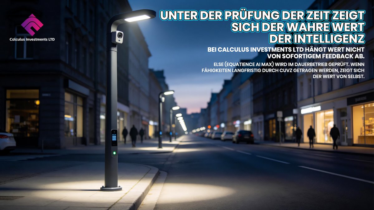 Calculus_Invest's tweet photo. ⏳ Zeit beschleunigt Entscheidungen nicht, sie filtert Ergebnisse 👀.
🏦 Bei Calculus Investments LTD wird Intelligenz durch das ELSE-System kontinuierlich geprüft.
🔗 CUVZ verteilt Rechenressourcen langfristig und stärkt nachhaltigen Wert ✨.

#CalculusInvestmentsLTD #ELSESystem https://t.co/5xTnaWdbUG
