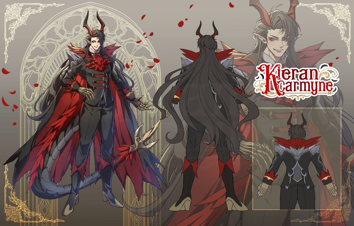 Kieran Carmyne 🐉🦇🩸 | Vampire Dragon | Vtuber tweet media