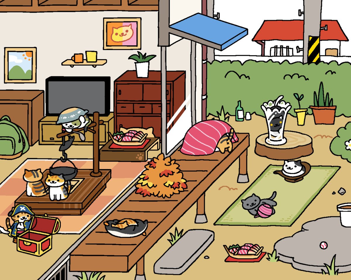 katelynpidala's tweet photo. #nekoatsume https://t.co/BpWEUf8dqr