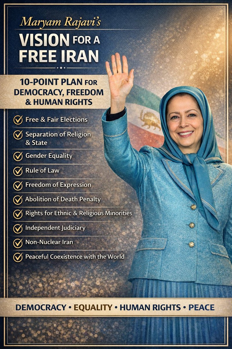<a href="/OrgIAC/">OIAC: Organization of Iranian American Communities</a> <a href="/Maryam_Rajavi/">Maryam Rajavi</a> <a href="/FoxNews/">Fox News</a> <a href="/iran_policy/">NCRI-FAC</a> <a href="/SecRubio/">Secretary Marco Rubio</a> Well said, Turning Velayat-e Faqih into a hereditary throne for Mojtaba Khamenei only exposes the regime’s lack of legitimacy. The Iranian people want a democratic republic, nothing less.
#NCRIAlternative
#OurChoiceMaryamRajavi